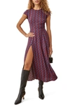 Reformation Gavin Dress In Marooned