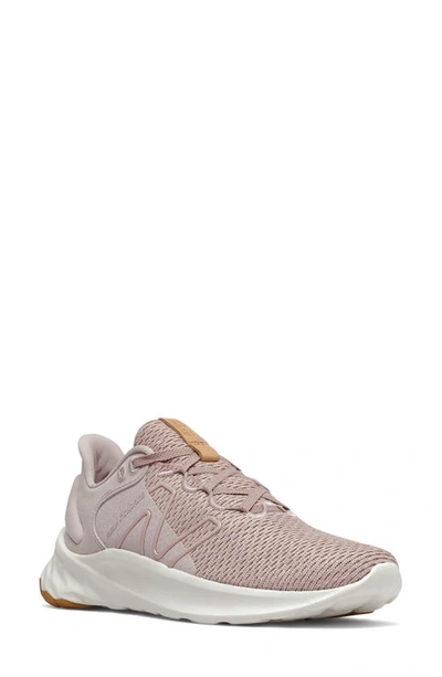 New Balance Fresh Foam Roav Knit Sneaker In Pink/white