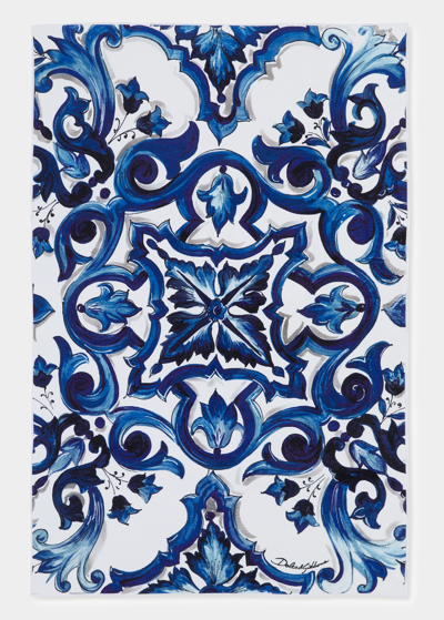 Dolce & Gabbana Casa Printed Bath Towel