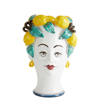 LES-OTTOMANS LEMON WOMAN VASE