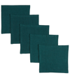 Once Milano Set Of 5 Linen Cocktail Napkins