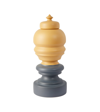 NUOVE FORME CHESS QUEEN POTICHE VASE