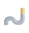 Nuove Forme Pidou Shape S Ceramic Vase