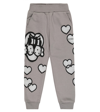 Givenchy X Chito Cotton-blend Jersey Sweatpants In Light Grey