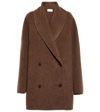 The Row Polli Virgin Wool Jacket In Taupe