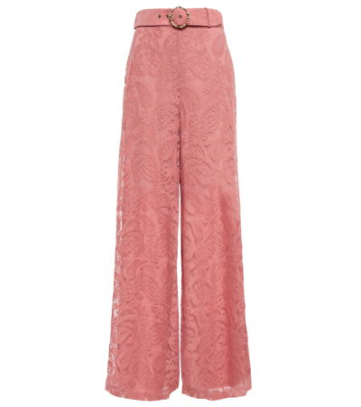 Zimmermann Trousers Pink