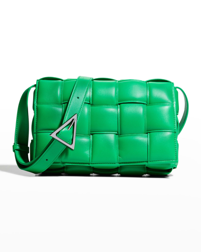 Bottega Veneta Padded Cassette Crossbody Bag In Parakeet