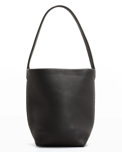 The Row N/s Park Tote Small In Lux Grained Calfksin In Black