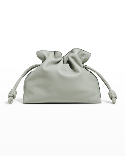 Loewe Flamenco Drawstring Knot Clutch Bag