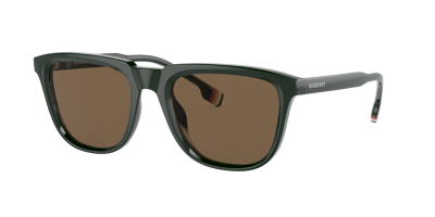 Burberry Men's George Sunglasses, Be4381u In Dark Brown