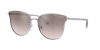 Michael Kors Woman Sunglass Mk1120 Salt Lake City In Silver Pink Gradient Mirror