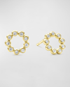 Lagos Ksl Diamond Round Stud Earrings