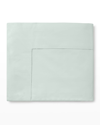 Sferra King Percale Flat Sheet In Silversage