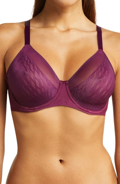 Wacoal Elevated Allure Lift Bra In Pickled Beet