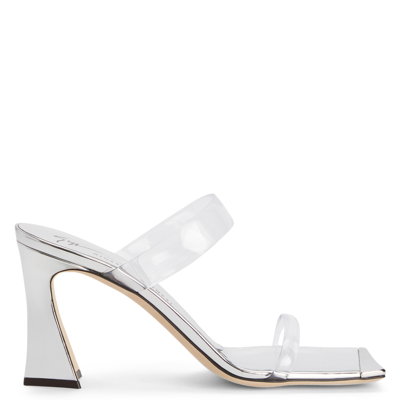 Giuseppe Zanotti Flaminia Plexi In Silver