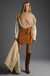 By Anthropologie Oversized Cashmere Sweater Vest In Yellow