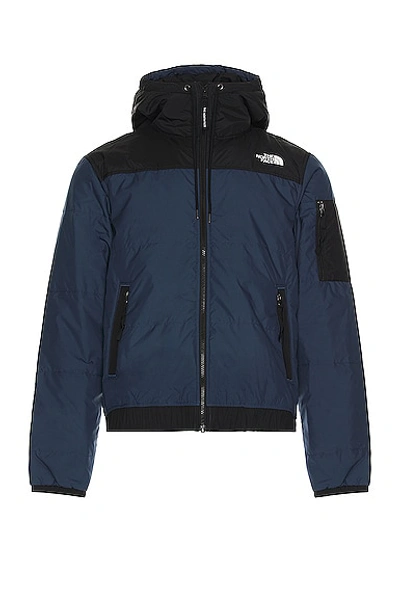 The North Face Highrail Bomber Jacket In Summit Navy
