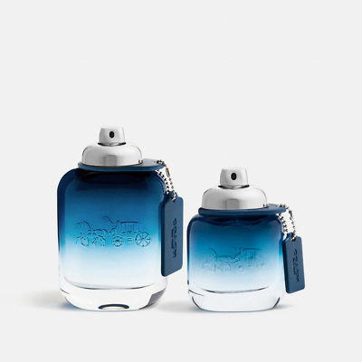 Coach Blue Eau De Toilette 2 Piece Gift Set In Multi