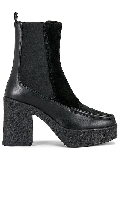 Castaã±er Emmet Platform Bootie In Black