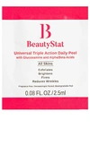 BEAUTYSTAT COSMETICS UNIVERSAL TRIPLE ACTION DAILY PEEL 10 PACK