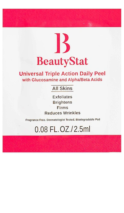 Beautystat Cosmetics Universal Triple Action Daily Peel 10 Pack In N,a