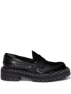 PROENZA SCHOULER CONTRASTING-STITCH DETAIL LOAFERS