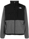The North Face Denali Panelled Zip-up Jacket In Grey