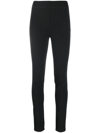 Joseph High-rise Stretch-gabardine Leggings In Grey
