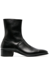 TOM FORD 40MM SIDE-ZIP ANKLE BOOTS