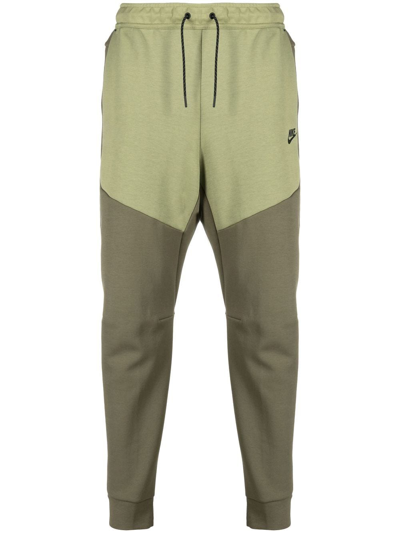 Nike Tech Jogging Pants In Medium Olive/black