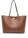 Mulberry Leather Tote-bag In Braun