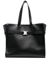 ALYX BUCKLE-STRAP DETAIL LEATHER TOTE BAG