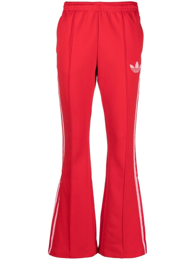Adidas Originals Adicolor 70s Flared Track Pants In Red ModeSens
