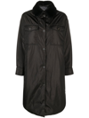 Moncler Long-length Insulated Jacket In Black