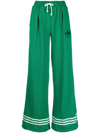 ADIDAS ORIGINALS STRIPED STRAIGHT-LEG TROUSERS