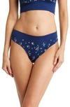 Honeydew Intimates Bailey Thong In Twilight Floral