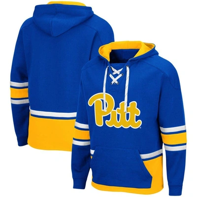 Colosseum Royal Pitt Panthers Lace Up 3.0 Pullover Hoodie
