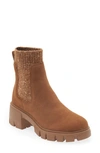 Steve Madden Hayle Platform Chelsea Boot In Light Brown