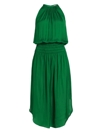 Ramy Brook Audrey Sleeveless Midi Dress In Jewel Green