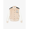 Axel Arigato Jacket  Ivy Varsity In Wool In Pale Beige