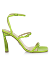 PAUL ANDREW WOMEN'S SLINKY STRAPPY LEATHER SANDALS