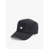 C.p. Company Chrome Logo-patch Shell Cap In Black