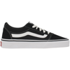 Vans Old Skool Womens Canvas Low Top Skate Shoes In Black