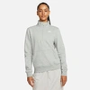 Nike Women's Sportswear Club Fleece Half-zip Sweatshirt In Dark Grey Heather/white