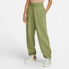 Nike Women's Sportswear Phoenix Fleece Oversized High-waist Jogger Pants In Alligator/sail