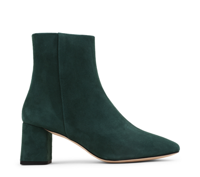 Repetto Melo Ankle Boots In Deep Forest Green