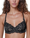 Skarlett Blue Wander Convertible Underwire Lace Bra In Nocolor