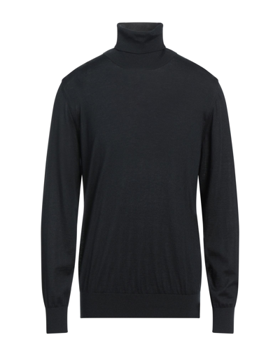 DOLCE & GABBANA DOLCE & GABBANA MAN TURTLENECK BLACK SIZE 42 CASHMERE