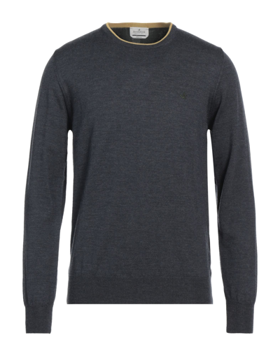 Brooksfield Sweaters In Grey