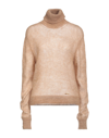 Dsquared2 Turtlenecks In Camel